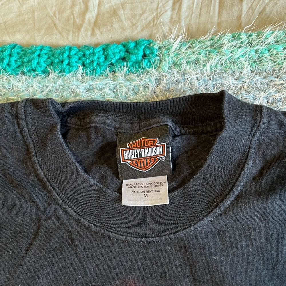 Harley-Davidson Black Tee with Iconic Logo